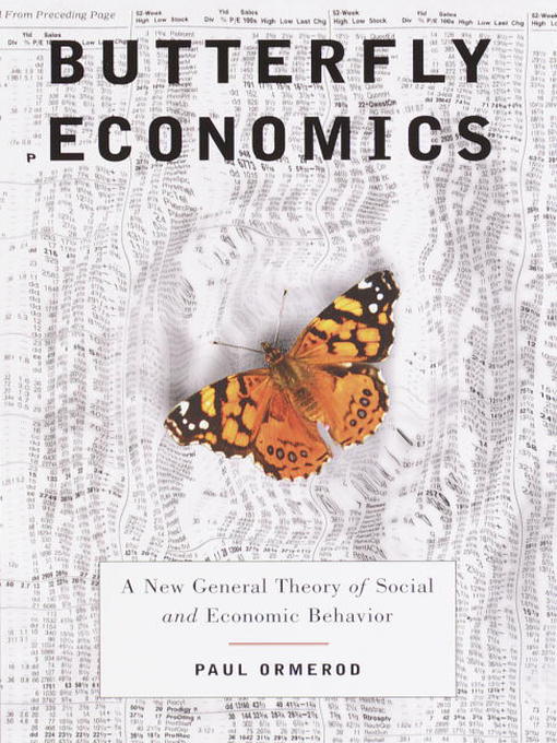 Title details for Butterfly Economics by Paul Ormerod - Available